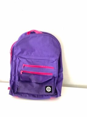 Target Purple Kids Backpack with Pink Accents